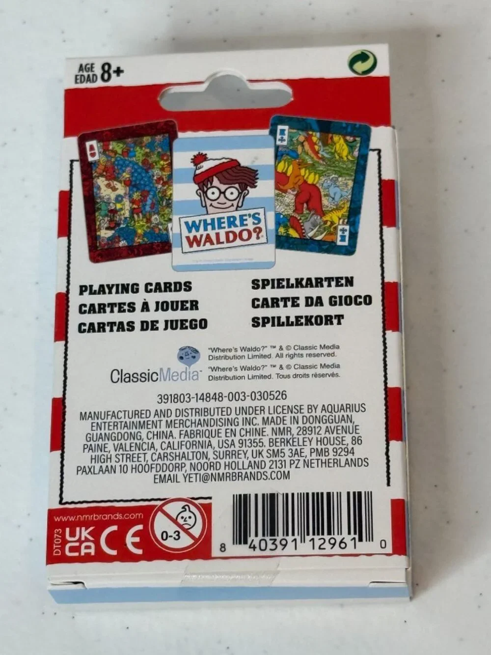 Where's Waldo Playing Cards Colorful Character Deck New